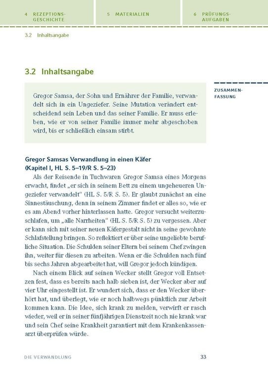 Produktbild: Die Verwandlung von Franz Kafka