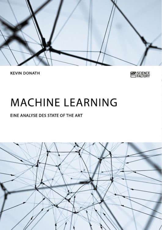 Produktbild: Machine Learning. Eine Analyse des State of the Art