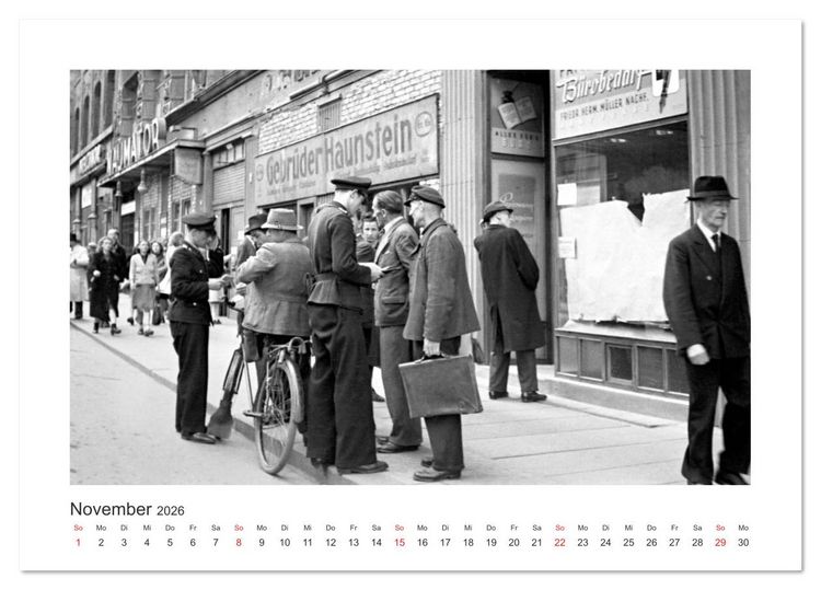 Produktbild: Leipzig : Fotografien von Karl Heinz Mai (1920-1964) (Tischkalender 2026 DIN A5 quer), CALVENDO Monatskalender