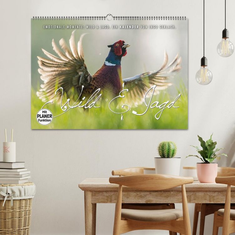 Produktbild: Emotionale Momente: Wild und Jagd. (Wandkalender 2026 DIN A2 quer), CALVENDO Monatskalender