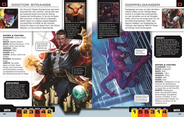 Produktbild: MARVEL Spider-Man Lexikon der Helden und Schurken