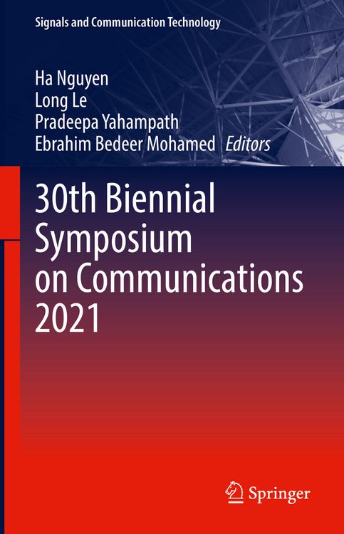 Produktbild: 30th Biennial Symposium on Communications 2021