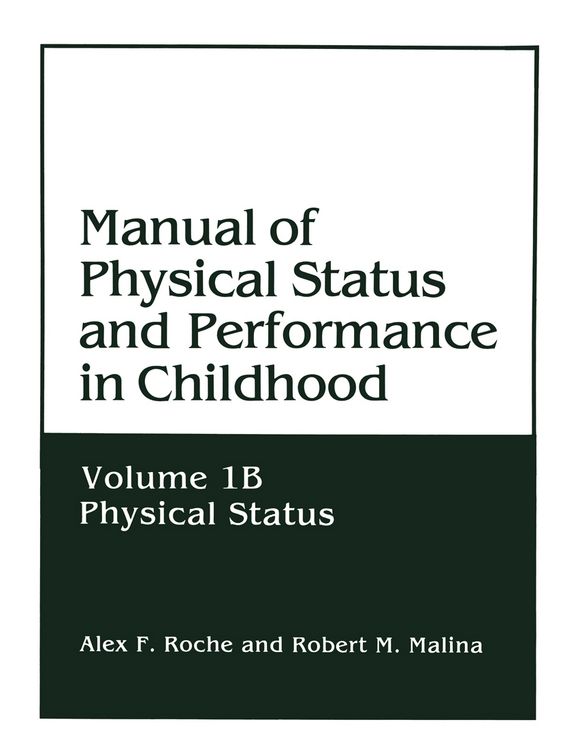 Produktbild: Manual of Physical Status and Performance in Childhood