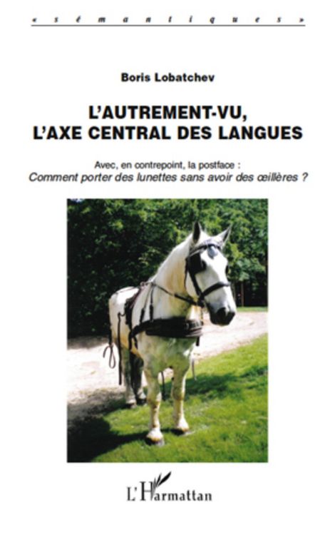 Produktbild: L'autrement-vu, l'axe central des langues - avec, en contrep