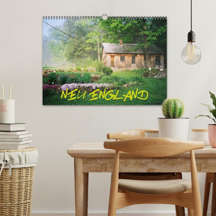Produktbild: Neu England (Wandkalender 2026 DIN A3 quer), CALVENDO Monatskalender