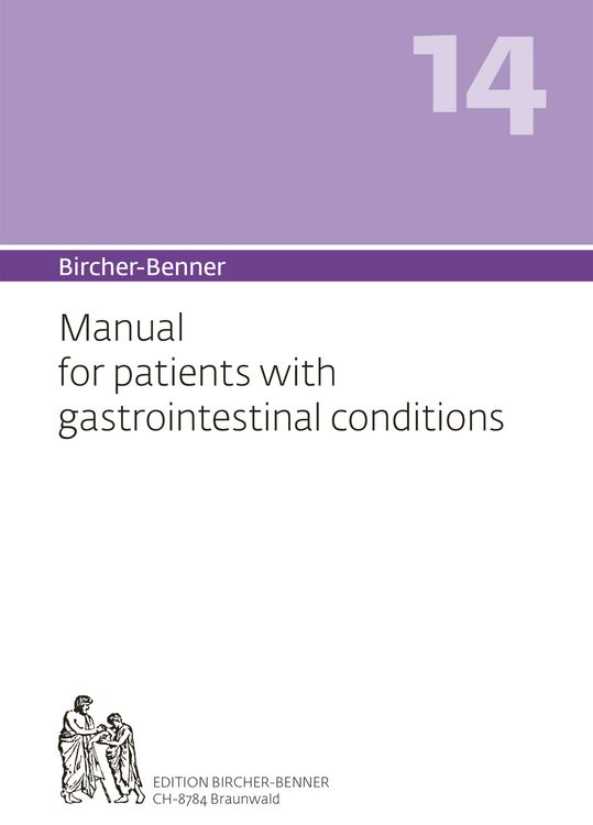 Produktbild: Bircher-Benner 14 Manual for patients with gastrointestinal conditions