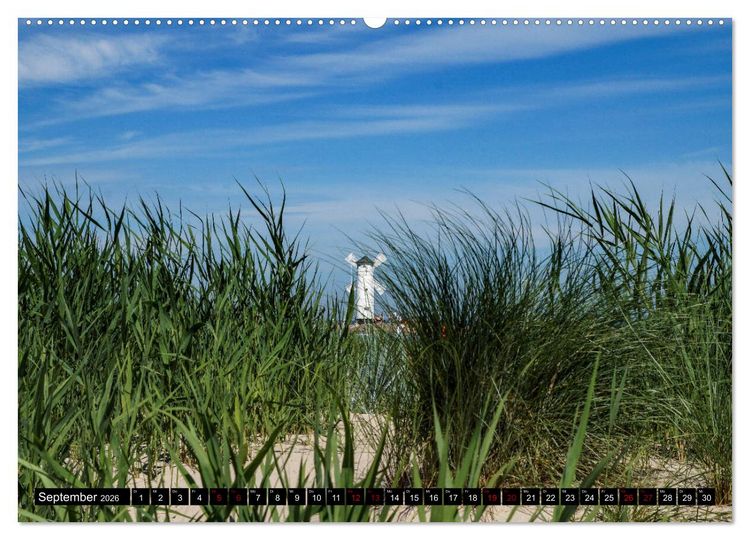 Produktbild: Das idyllische Usedom (Wandkalender 2026 DIN A2 quer), CALVENDO Monatskalender