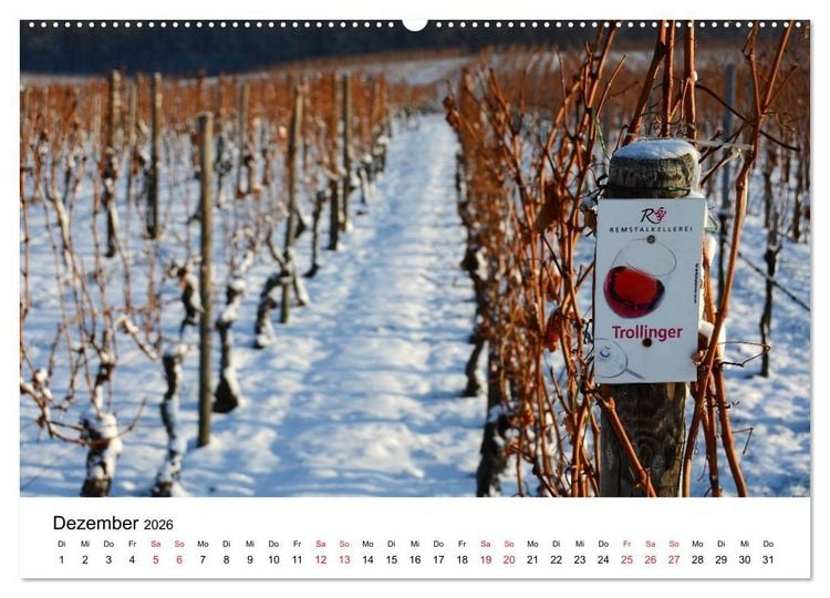Produktbild: Zauberhaftes Remstal (Wandkalender 2026 DIN A2 quer), CALVENDO Monatskalender
