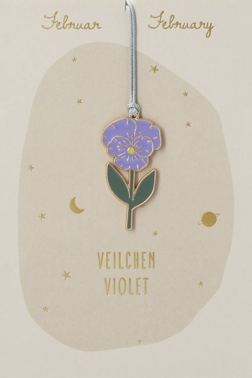 Produktbild: R&auml;der Kette Geburtsblume - Veilchen