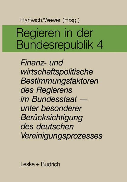 Produktbild: Regieren in der Bundesrepublik IV