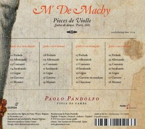 Produktbild: Monsieur De Machy/Pieces De Violle
