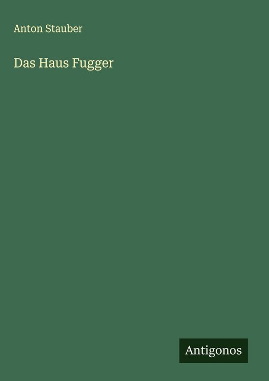 Produktbild: Das Haus Fugger