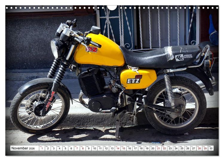 Produktbild: The Legendary MZ (Wall Calendar 2026 DIN A3 landscape), CALVENDO 12 Month Wall Calendar