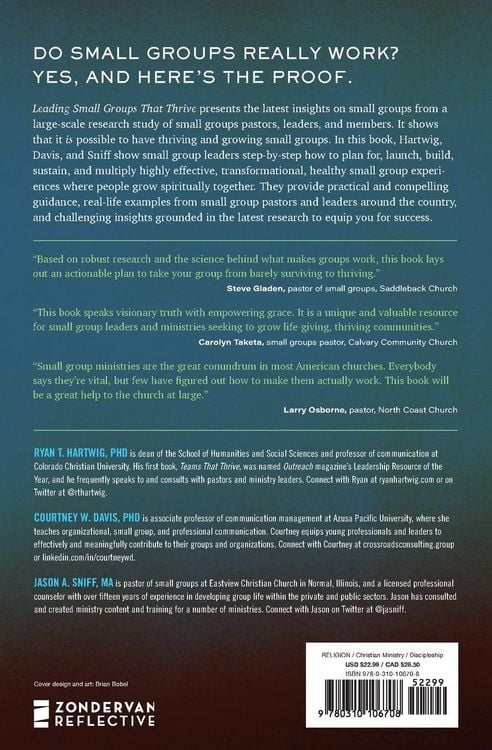 Produktbild: Leading Small Groups That Thrive