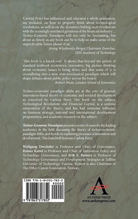 Produktbild: Techno-Economic Paradigms