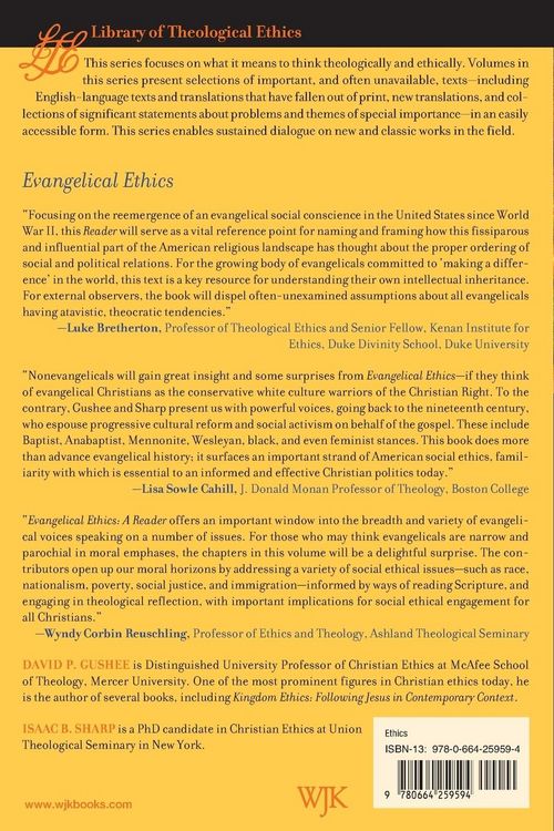 Produktbild: Evangelical Ethics