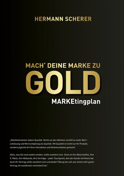 Produktbild: Mach' deine Marke zu GOLD