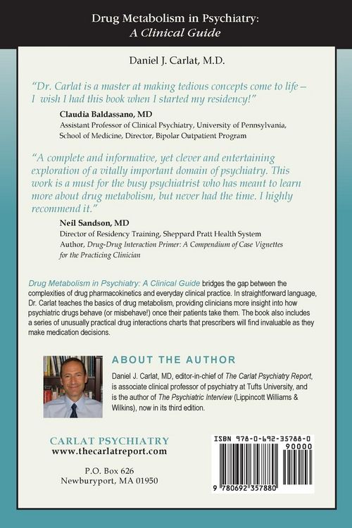 Produktbild: Drug Metabolism in Psychiatry