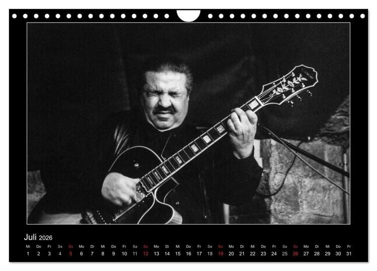 Produktbild: Jazz onstage (Wandkalender 2026 DIN A4 quer), CALVENDO Monatskalender