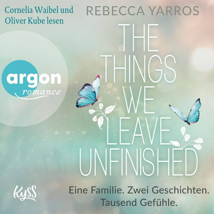 Produktbild: The things we leave unfinished