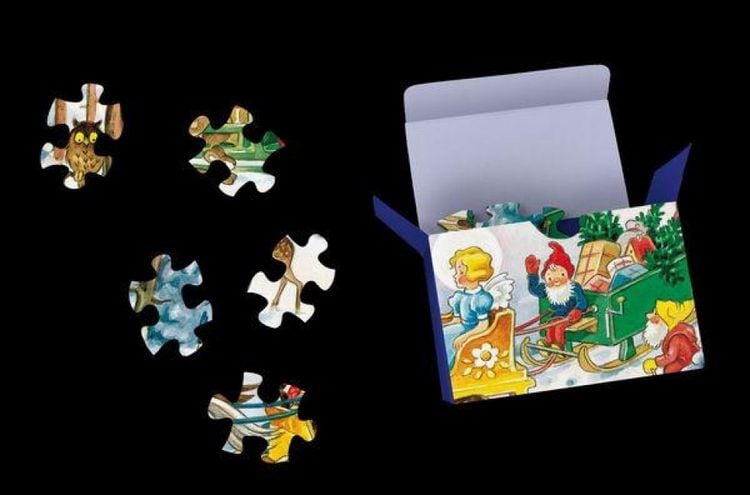 Produktbild: Puzzle-Adventskalender &raquo;Weihnachtsumzug&laquo;