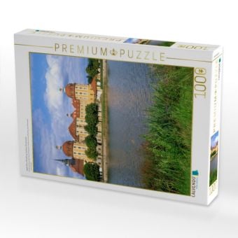 Produktbild: CALVENDO Puzzle Jagdschloss Moritzburg, Sachsen, Renaissance | 1000 Teile Lege-Gr&ouml;&szlig;e 64x48cm Foto-Puzzle f&uuml;r gl&uuml;ckliche Stunden
