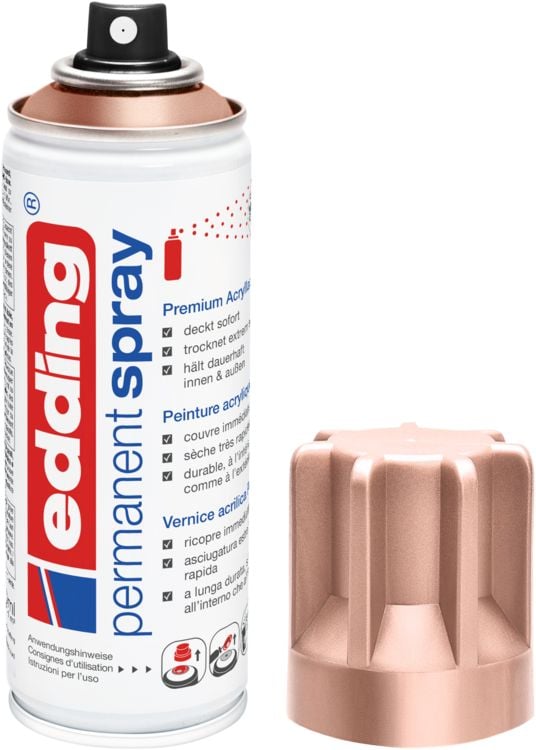 Produktbild: 5200 Permanent Spray, rosegold, 200ml Premium Acryllack