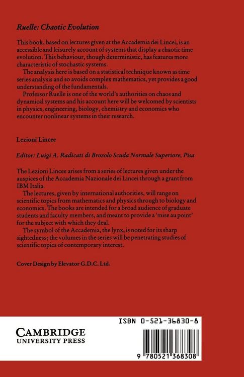 Produktbild: Chaotic Evolution and Strange Attractors
