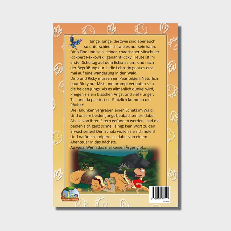 Produktbild: Dino + Ricky (1) und die schinkenbr&ouml;tchenfressenden R&auml;uber