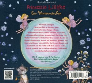 Produktbild: CD H&ouml;rbuch: Prinzessin Lillifee &ndash; Ein Winterm&auml;rchen