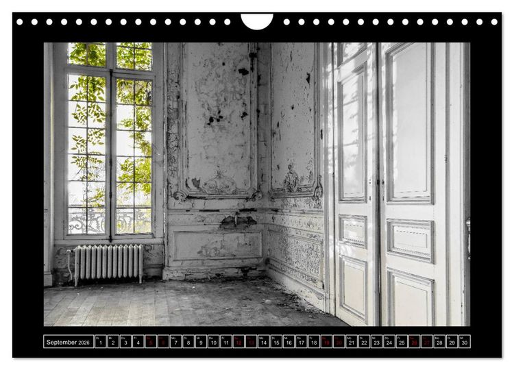 Produktbild: Lost Places - Farbenspiele (Wandkalender 2026 DIN A4 quer), CALVENDO Monatskalender