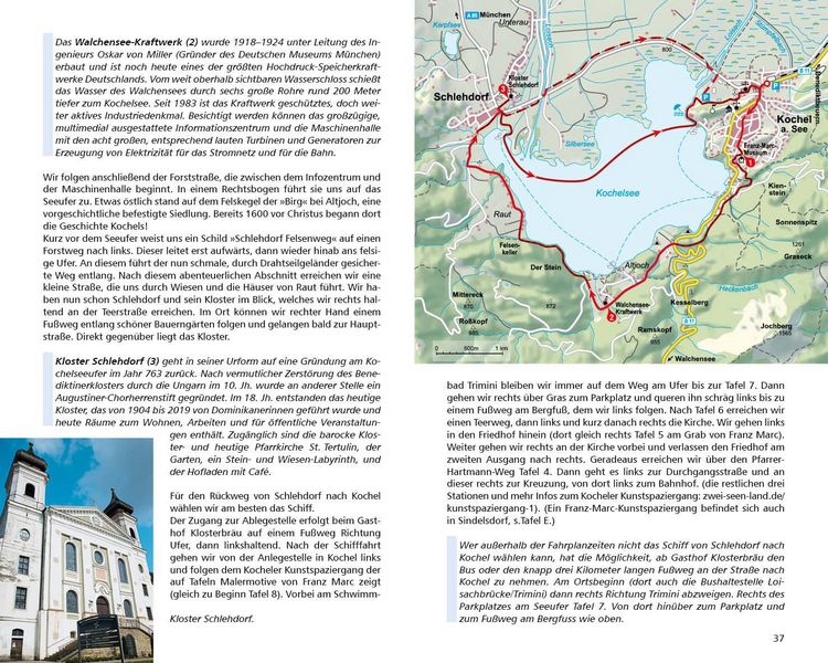 Produktbild: ROTHER Wanderbuch Kulturwandern Blaues Land