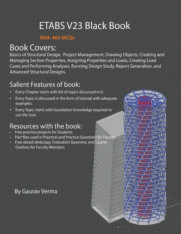 Produktbild: ETABS V23 Black Book