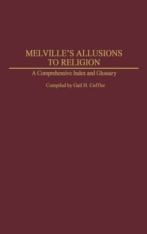 Produktbild: Melville's Allusions to Religion