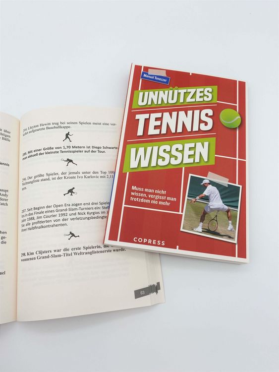 Produktbild: Unn&uuml;tzes Tenniswissen