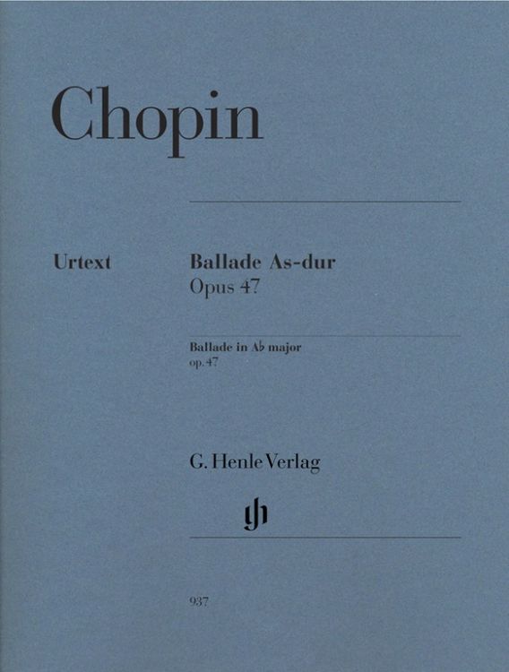 Produktbild: Frédéric Chopin - Ballade As-dur op. 47