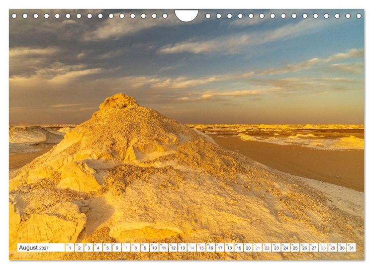 Produktbild: &Auml;gypten - die Weisse W&uuml;ste (Wandkalender 2027 DIN A4 quer), CALVENDO Monatskalender