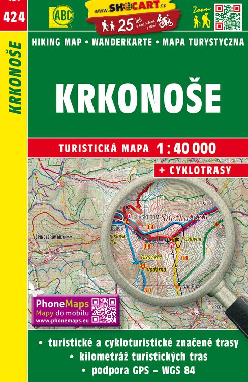 Produktbild: Wanderkarte Tschechien Krkonose