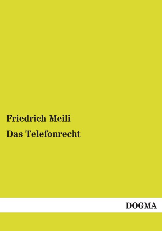 Produktbild: Das Telefonrecht