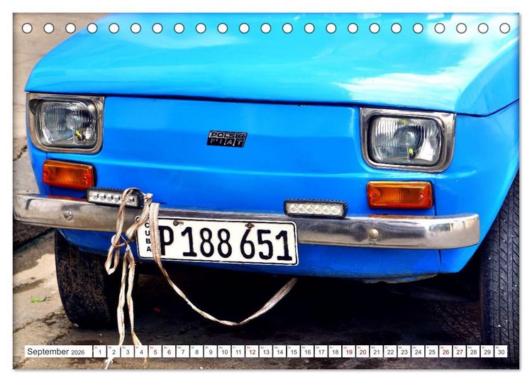 Produktbild: Best of Polski Fiat 126p (Tischkalender 2026 DIN A5 quer), CALVENDO Monatskalender