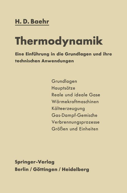 Produktbild: Thermodynamik