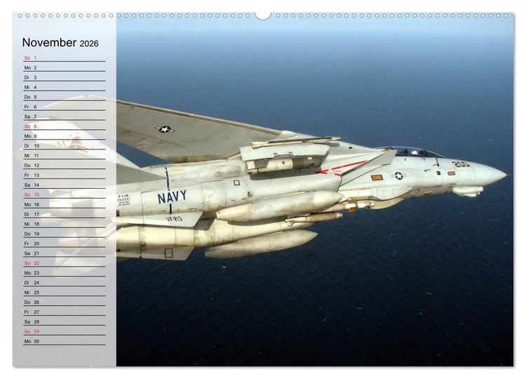 Produktbild: Kriegstechnik. Kampfjet-Impressionen (Wandkalender 2026 DIN A2 quer), CALVENDO Monatskalender