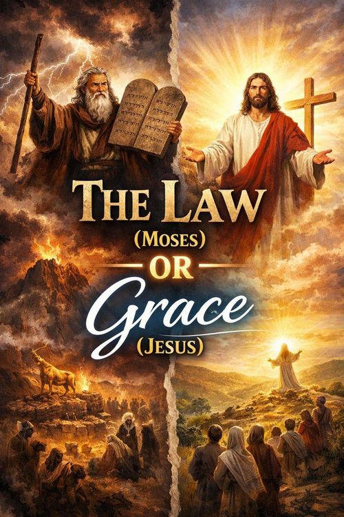 Produktbild: The Law (Moses) or Grace (Jesus)
