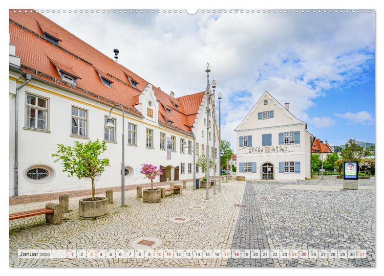 Produktbild: Biberach an der Ri&szlig; Impressionen (Wandkalender 2026 DIN A2 quer), CALVENDO Monatskalender