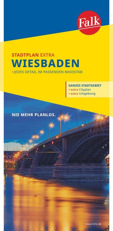 Bild vom Artikel Falk Stadtplan Extra Wiesbaden 1:20 000 vom Autor 