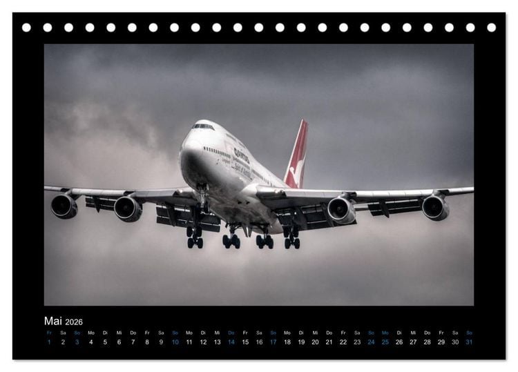 Produktbild: Faszination Luftfahrt (Tischkalender 2026 DIN A5 quer), CALVENDO Monatskalender