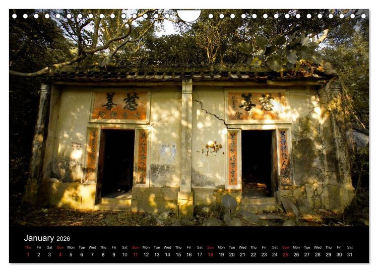 Produktbild: Monuments of Hong Kong 2026 (Wall Calendar 2026 DIN A4 landscape), CALVENDO 12 Month Wall Calendar