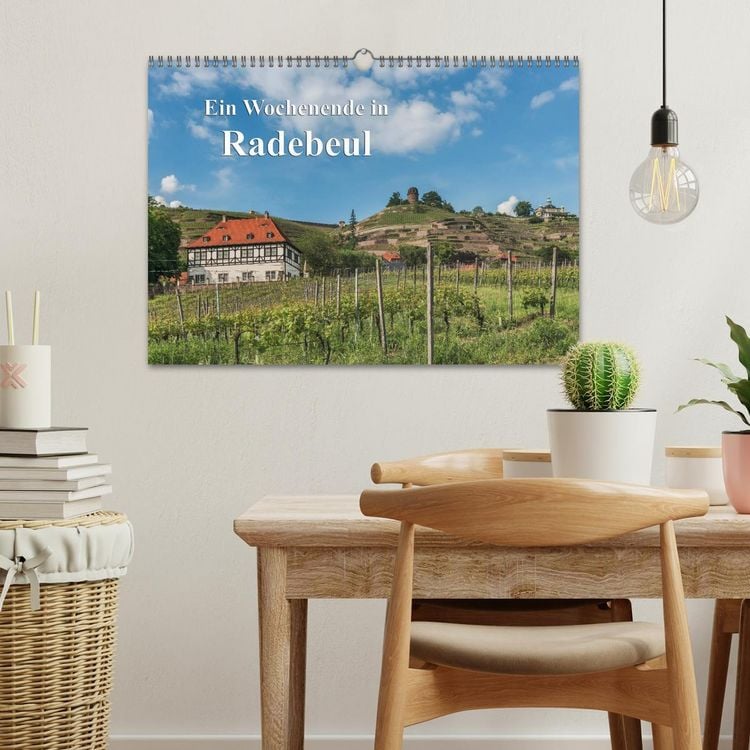 Produktbild: Ein Wochenende in Radebeul (Wandkalender 2026 DIN A3 quer), CALVENDO Monatskalender