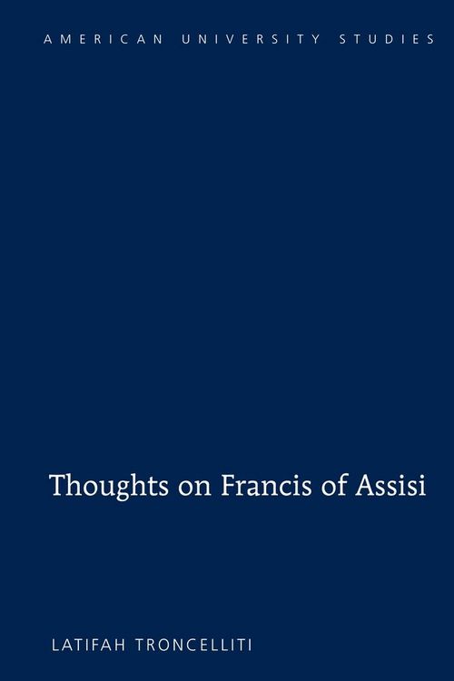 Produktbild: Thoughts on Francis of Assisi