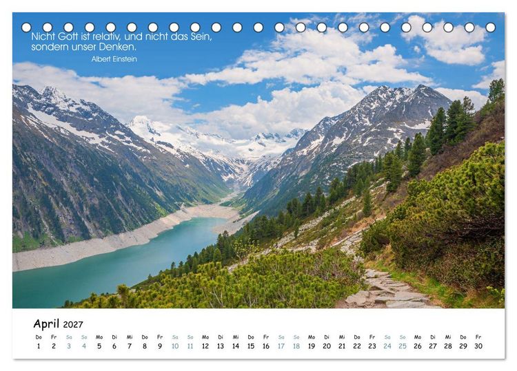 Produktbild: Christliche Bildpoesie 2027 (Tischkalender 2027 DIN A5 quer), CALVENDO Monatskalender